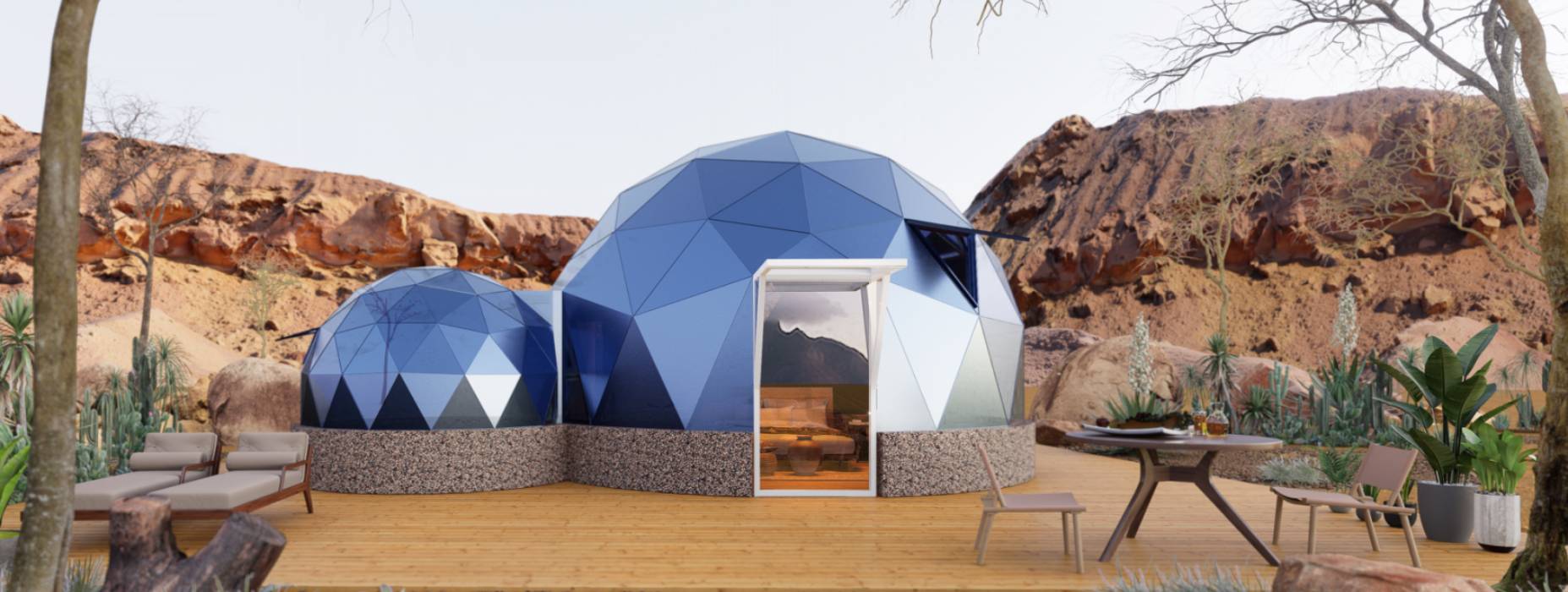 甘孜球形智能光伏玻璃星空房